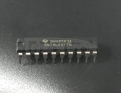 SN74LS377N IC FF D-TYPE SNGL 8BIT 20DIP SN74LS377N IC FF D-TYPE SNGL 8BIT 20DIP