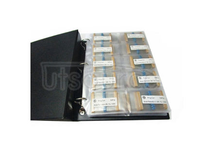 1/6W 1R to 1M 1% Metal Film Resistor Package, Sample Book, 127 kinds each 50pcs Total 6350pcs 