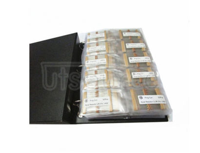 1/8W 1R to 1M 5% Carbon Film Resistor Package, Sample Book, 127 kinds each 50pcs Total 6350pcs 