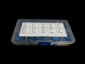 3296W 100R to 1M Trimmer Potentiometers Package, 10 kinds each 10pcs Total 100pcs