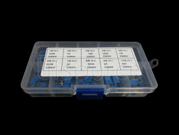 3266W 100R to 1M Trimmer Potentiometers Package, 10 kinds each 10pcs Total 100pcs
