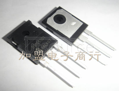 IDW30E65D1 Fast Switching Emitter Controlled Diodes, Infineon
The Infineon switching emitter controlled diodes are the Rapid 1 and the Rapid 2 families also the 600 V/1200 V Ultra-soft diodes. The diodes work in various applications from Telecom, UPS, welding, AC-DC and the Ultra-soft version works on motor drive applications up to 30 kHz.
Rapid 1 diode switches between 18kHz and 40kHz
1.35V temperature-stable forward voltage
Ideal for Power Factor Correction (PFC) topologies

The Rapid 2 diode switches between 40 kHz and 100 kHz
Low reverse recovery charge: forward voltage ratio for BiC performance
Low reverse recovery time
Low turn-on losses on the boost switch

Ultra-fast Diode 600 V/1200 V Emitter Controlled technology
Qualified according to JEDEC Standard
Good EMI behaviour
Low conduction losses
Easy paralleling