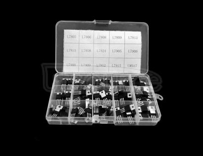 L7805 7806 L7905 7912 Series TO220 Package, 10 kinds each 2pcs Total 20pcs