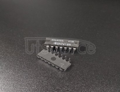 SN7416N HEX   INVERTER   BUFFERS/DRIVERS   WITH   OPEN-COLLECTOR   HIGH-VOLTAGE   OUTPUTS
