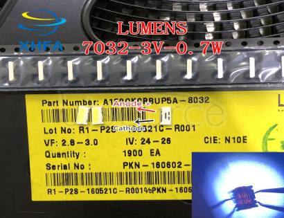 LUMENS LED Backlight Edge LED Series 0.7W 3V 7032 Cool white For SAMSUNG LED LCD Backlight TV Applicatio A150GKCBBUP5A 