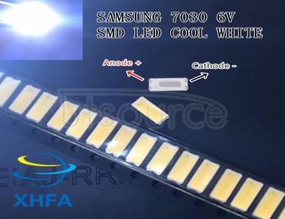  FOR repair Samsung tcl LCD TV LED backlight Article lamp SMD LEDs 7030 6V Cold white light emitting diode 