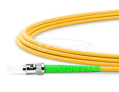 15m (49ft) ST APC to ST APC Simplex 2.0mm PVC(OFNR) 9/125 Single Mode Fiber Patch Cable