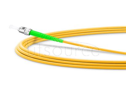 20m (66ft) ST APC to ST APC Simplex 2.0mm PVC(OFNR) 9/125 Single Mode Fiber Patch Cable