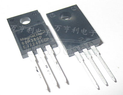 MMF60R360PTH Super Junction (SJ) MOSFET
These MOSFET use MagnaChip's Super Junction technology to provide low on-resistance and gate charge. They are highly efficient through the use of optimised charge coupling technology.
Low EMI
Low power loss through high speed switching and low on-resistance