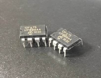 PIC12F675-I/P PIC PIC? 12F Microcontroller IC 8-Bit 20MHz 1.75KB (1K x 14) FLASH 8-PDIP