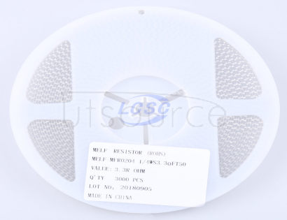 Thunder Component MELF-MFR02041/4WS3.3ΩFT50(10pcs) Thunder Component MELF-MFR02041/4WS3.3ΩFT50(10pcs)
