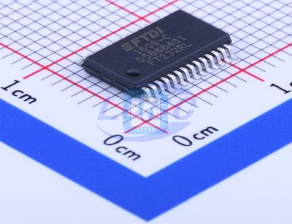 FT232RL-REEL USB-to-UART 1-CH 256byte FIFO 5V 28-Pin SSOP T/R