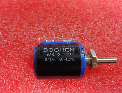 Wxd3-12 10K 5 Ring Multi-Circle Precision Wire Wound Potentiometer(Adjustable Resistors) Wxd3-12 10K 5 Ring Multi-Circle Precision Wire Wound Potentiometer(Adjustable Resistors)