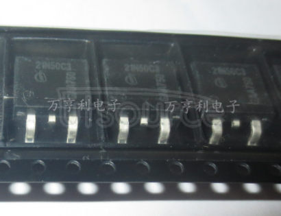 SPB21N50C3 Trans MOSFET N-CH 500V 21A 3-Pin(2+Tab) D2PAK T/R