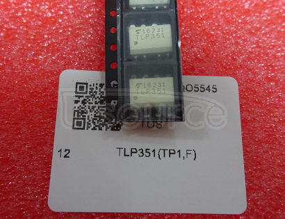 TLP351(TP1,F) Optocoupler Drive Push-Pull 1-CH 30V 1000V 8-Pin PDIP SMD T/R