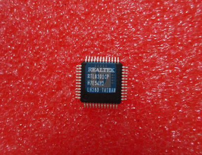 RTL8201CP-VD-LF Embedded Ethernet Controllers
WIZnet's range of Embedded Ethernet controller Chips, which inlcudes the following:
RTL8201CP-VD-LF is a single chip/single port PHYceiver with an MII (Media Independent interface)/SNI(Serial Network Interface) and implements all 10/100M Ethernet Physical-layer functions. A PECL interface is supported to connect with an external 100Base-FX fiber optic tranceiver
W3100A-LF is a fully hardwired TCP/IP stack supporting TCP, UDP, IP, ARP, ICMP, MAC internet protocols. Features include amazing protocol processing speed depending upon MCU)<br/> 8051 (max. 1Mbps), AVR (max.8 Mbps), ARM7 (max. 21Mbps)
W3150A+ is a fully hardwired TCP/IP stack with support for ADSL connection (with PPPoE) and TCP, UDP, IP, ARP, ICMP, IGMP, PPPoE, MAC protocols. Features include High Throughput speeds<br/> 8051(max. 1Mbps), AVR (max. 8Mbps), ARM7 (max. 21Mbps) and 10/100 Base-T Ethernet (Auto detection) support
W5100 is a fully hardwired TCP/IP stack with support for TCP, UDP, ICMP, IP