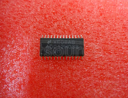 ADC12H038CIWM Self-Calibrating 12-Bit Plus Sign Serial I/O A/D Converters with MUX and Sample/Hold