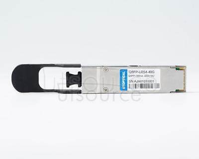 Generic Compatible QSFP-LR4-40G 1310nm 10km DOM Transceiver Utoptical interoperability QSFP+ transceiver module is built to meet MSA standards and ensures flawless operations across open, standards-based vendors, tested to integrate into your network sealmlessly.