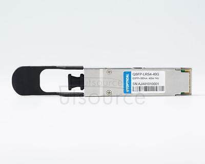 Generic Compatible QSFP-LR4-40G 1310nm 10km DOM Transceiver Utoptical interoperability QSFP+ transceiver module is built to meet MSA standards and ensures flawless operations across open, standards-based vendors, tested to integrate into your network sealmlessly.
