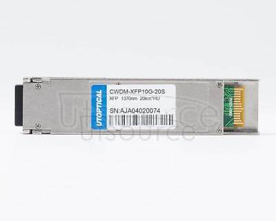 Huawei CWDM-XFP10G-1370-20 Compatible CWDM-XFP10G-20S 1370nm 20km DOM Transceiver   Every transceiver is individually tested on a full range of Huawei equipment and passed the monitoring of Utoptical's intelligent quality control system.