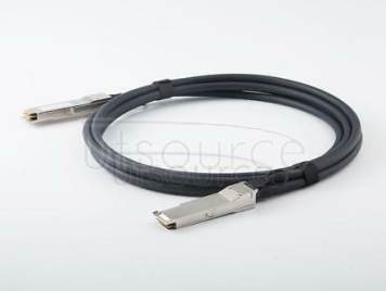 1m(3.28ft) Dell Force10 CBL-QSFP-40GE-PASS-1M Compatible 40G QSFP+ to QSFP+ Passive Direct Attach Copper Twinax Cable