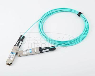 1m(3.28ft) Utoptical Compatible 100G QSFP28 to QSFP28 Active Optical Cable UTOPTICAL interoperability SFP+ cable is built to meet MSA standards and ensures flawless operations across open, standards-based vendors, tested to integrate into your network sealmlessly.