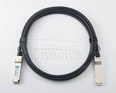 0.5m(1.6ft) Brocade 40G-QSFP-C-00501 Compatible 40G QSFP+ to QSFP+ Passive Direct Attach Copper Twinax Cable
