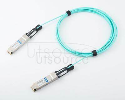 5m(16.4ft) Utoptical Compatible 100G QSFP28 to QSFP28 Active Optical Cable UTOPTICAL interoperability SFP+ cable is built to meet MSA standards and ensures flawless operations across open, standards-based vendors, tested to integrate into your network sealmlessly.