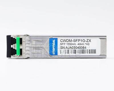 H3C SFP-GE-LH40-SM1550-CW Compatible CWDM-SFP1G-ZX 1550nm 40km DOM Transceiver   Every transceiver is individually tested on a full range of H3C equipment and passed the monitoring of Utoptical's intelligent quality control system.