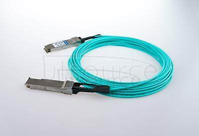 70m(229.66ft) Utoptical Compatible 100G QSFP28 to QSFP28 Active Optical Cable