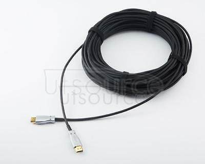 UTOPTICAL  HDMI Fiber Cable 400 feet Light High Speed Support 18.2 Gbps 4K at 60Hz HDMI 2.0 ,  Flexible With Optic Technology 120m Each cable has passed the rigorous test, perfectly support 4k@60Hz