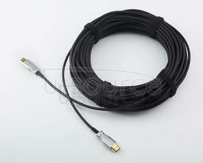 UTOPTICAL  HDMI Fiber Cable 66 feet Light High Speed Support 18.2 Gbps 4K at 60Hz HDMI 2.0 ,  Flexible With Optic Technology 20m