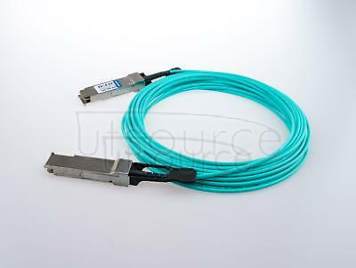 50m(164.04ft) Utoptical Compatible 100G QSFP28 to QSFP28 Active Optical Cable