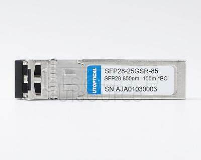 Brocade Compatible SFP28-25GSR-85 850nm 100m DOM Transceiver Every transceiver is individually tested on a full range of Brocade equipment and passed the monitoring of UTOPTICAL's intelligent quality control system. Brocade Compatible SFP28-25GSR-85 850nm 100m DOM Transceiver Every transceiver is individually tested on a full range of Brocade equipment and passed the monitoring of UTOPTICAL's intelligent quality control system.