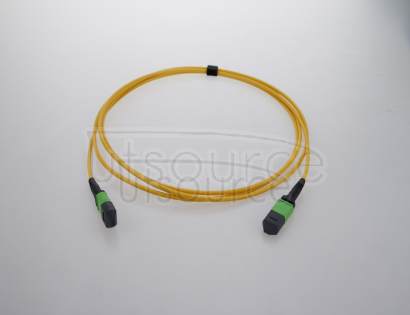 1m (3ft) MTP Female to Female 12 Fibers OS2 9/125 Single Mode Trunk Cable, Type B, Elite, Plenum (OFNP), Yellow The MTP Trunk Cable is designed for 40G QSFP+ PLR4 optics direct connection and high-density data center applications<br/> The US Conec MTP connectors are fully compliant with the MPO standards. 1m (3ft) MTP Female to Female 12 Fibers OS2 9/125 Single Mode Trunk Cable, Type B, Elite, Plenum (OFNP), Yellow The MTP Trunk Cable is designed for 40G QSFP+ PLR4 optics direct connection and high-density data center applications<br/> The US Conec MTP connectors are fully compliant with the MPO standards.