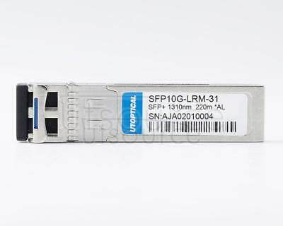 Alcatel-Lucent SFP-10G-LRM Compatible SFP10G-LRM-31 1310nm 220m DOM Transceiver Every transceiver is individually tested on a full range of Alcatel-Lucent equipment and passed the monitoring of Utoptical's intelligent quality control system.