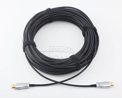 UTOPTICAL HDMI Fiber Cable 66 feet Light High Speed Support 18.2 Gbps 4K at 60Hz HDMI 2.0 , Flexible With Optic Technology 20m