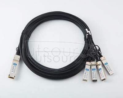 2m(6.56ft) Juniper Networks JNP-100G-4X25G-2M Compatible 100G QSFP28 to 4x25G SFP28 Passive Direct Attach Copper Breakout Cable