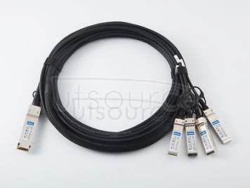 5m(16.4ft) H3C QSFP28-4SFP28-CU-5M Compatible 100G QSFP28 to 4x25G SFP28 Passive Direct Attach Copper Breakout Cable
