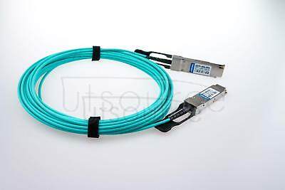 100m(328.08ft) H3C QSFP-40G-D-AOC-100M Compatible 40G QSFP+ to QSFP+ Active Optical Cable