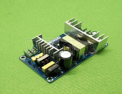 36V5A 180W switching power board 36V5A high power industrial power module bare board ac-dc module Model of power supply: YM24
Protection function: overvoltage, filter, short circuit protection
Ac input: ac100v-240v universal
Ac frequency: 50Hz/60Hz
Output current: 5A(full ampere output)
Output power: 150W(maximum 220W)
Overall size: 115mm long * 65mm wide * 35mm high