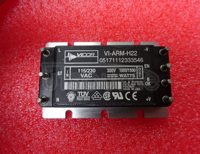 VI-ARM-H22 Autoranging Rectifier Modules Up to 1500 Watts