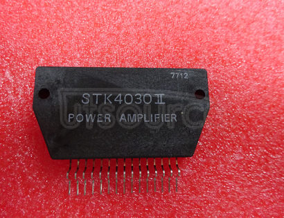 STK4030II AF Power Amplifier Split Power Supply 35W min, THD = 0.4%