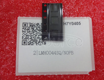 LMH0044SQ/NOPB LMH0044 SMPTE 292M / 259M Adaptive Cable Equalizer<br/> Package: LLP<br/> No of Pins: 16<br/> Qty per Container: 1000/Reel LMH0044SQ/NOPB LMH0044 SMPTE 292M / 259M Adaptive Cable Equalizer<br/> Package: LLP<br/> No of Pins: 16<br/> Qty per Container: 1000/Reel