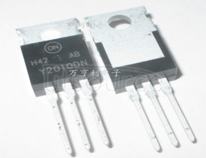 FYP2010DNTU Schottky Barrier Rectifier Diodes, Dual and Common Cathode, Fairchild Semiconductor