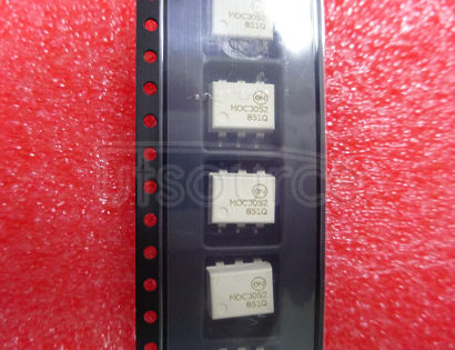 MOC3052S 6-Pin DIP Random-Phase Optoisolators Triac Drivers