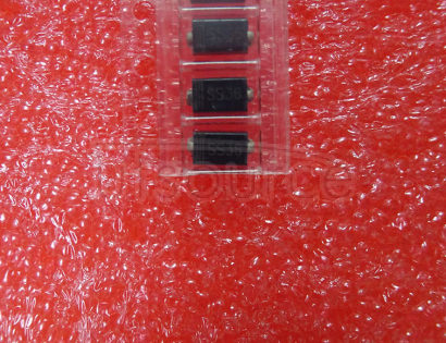 SS36 Schottky Barrier Rectifier Diode - SS Series
The HY Electronic (Cayman) Limited SS family of diodes are surface mount schottky barrier rectifiers. They are packaged in SMA, SMB or SMC designs. The reverse voltages range from 20 V to 100 V with different forward currents from 1 A up to 5 A. Applications include free-wheeling, inverters and polarity protection.
Metal-Semiconductor junction with guarding
Epitaxial construction
Low forward voltage drop
Moulded Plastic Case (Plastic: flammability classification UL 94V-0)
Polarity: indicated by cathode band
