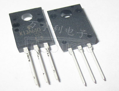 TK13A65D TRANSISTOR 13 A, 650 V, 0.47 ohm, N-CHANNEL, Si, POWER, MOSFET, TO-220AB, ROHS COMPLIANT, 2-10U1S, SC-67, TO-220SIS, 3 PIN, FET General Purpose Power