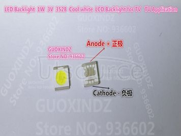 SEOUL High Power LED LED Backlight 1210 3528 2835 1W 100LM Cool white SBWRT120E LCD Backlight for TV TV Application   SBWRT120E