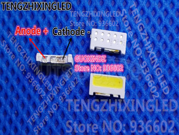 For SAMSUNG LED LCD Backlight TV Application LED Backlight Edge LED Series 2W 9V 7032 Cool white SVTE7032P3-GW